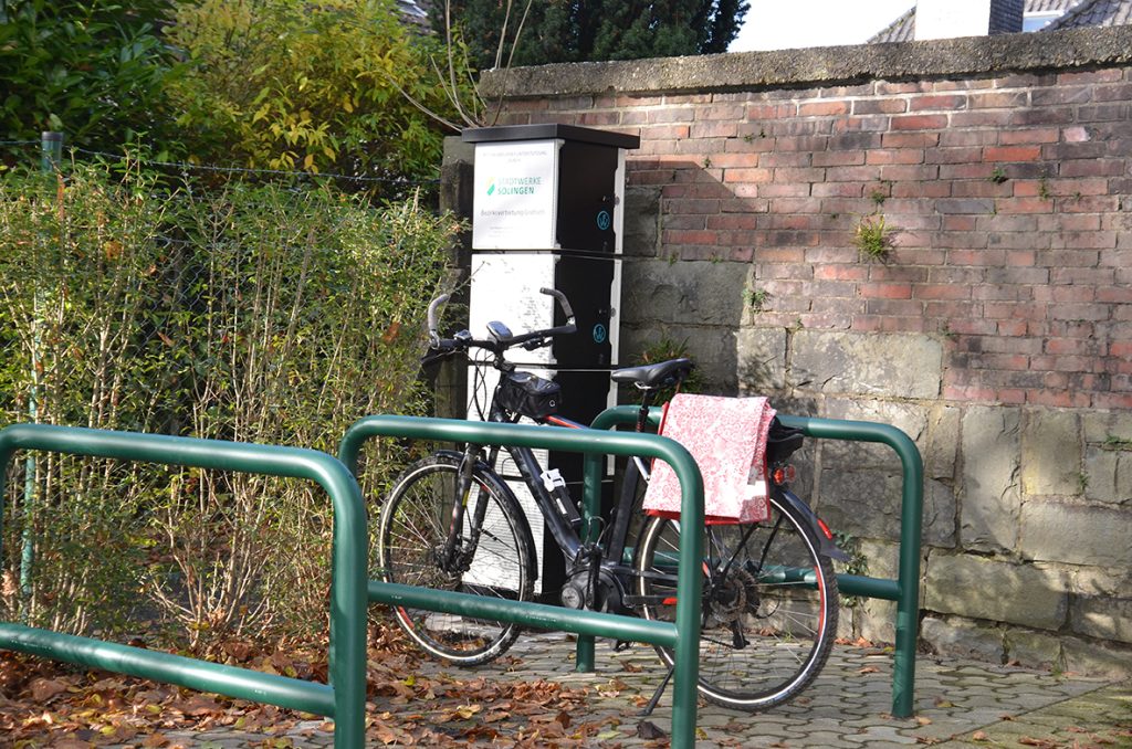 Die E-Bike-Ladestation